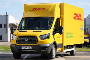 Deutsche Post DHL Group und Ford stellen E-Transporter StreetScooter WORK XL vor