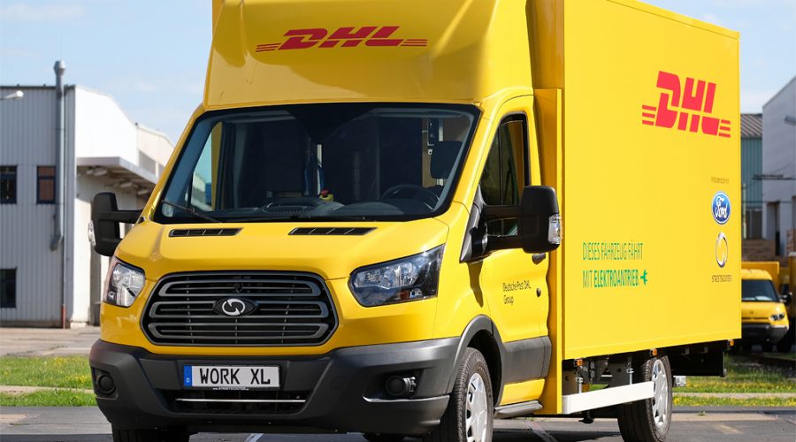 Deutsche Post DHL Group und Ford stellen E-Transporter StreetScooter WORK XL vor